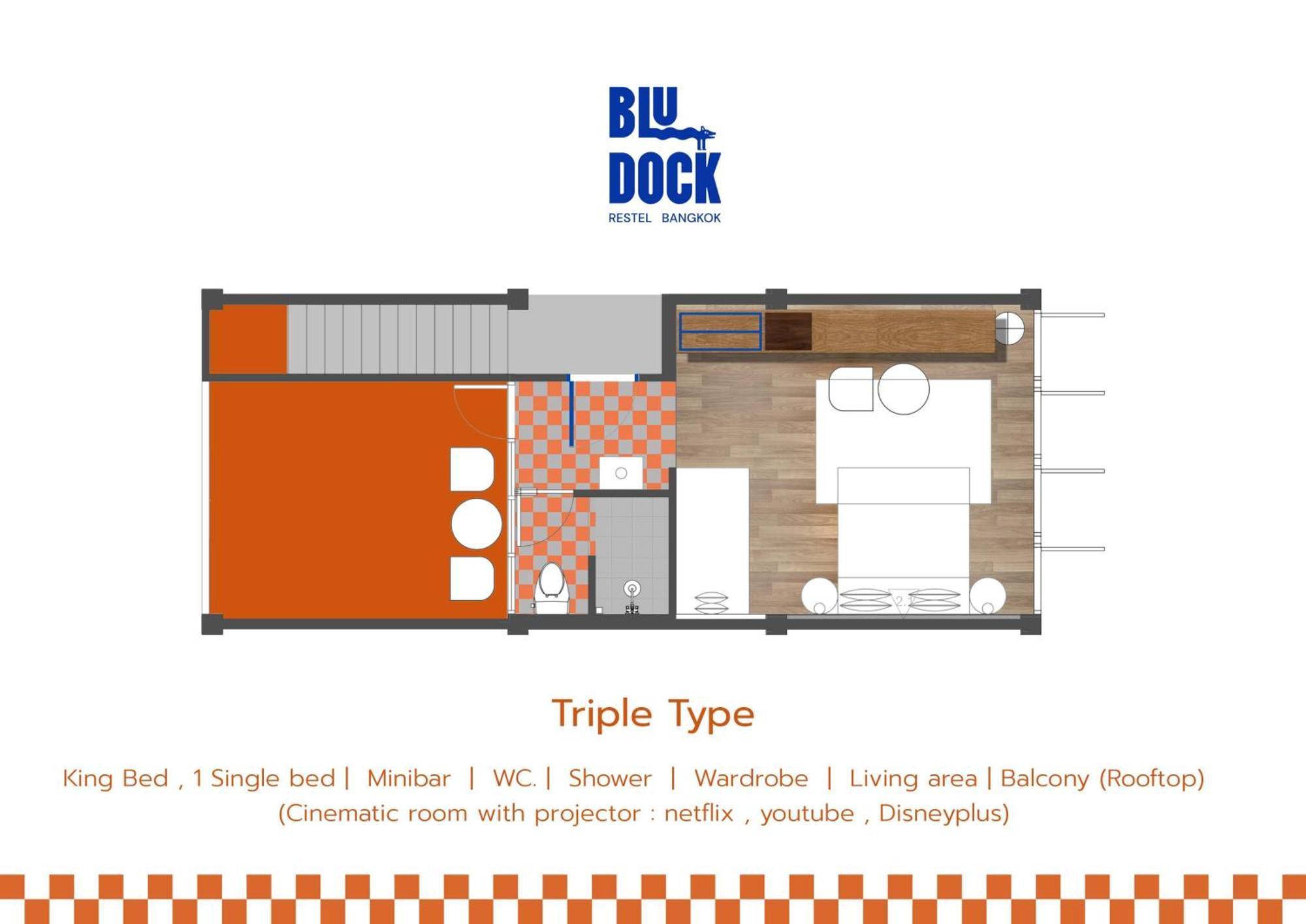 Blu Dock Restel Bangkok Exterior foto